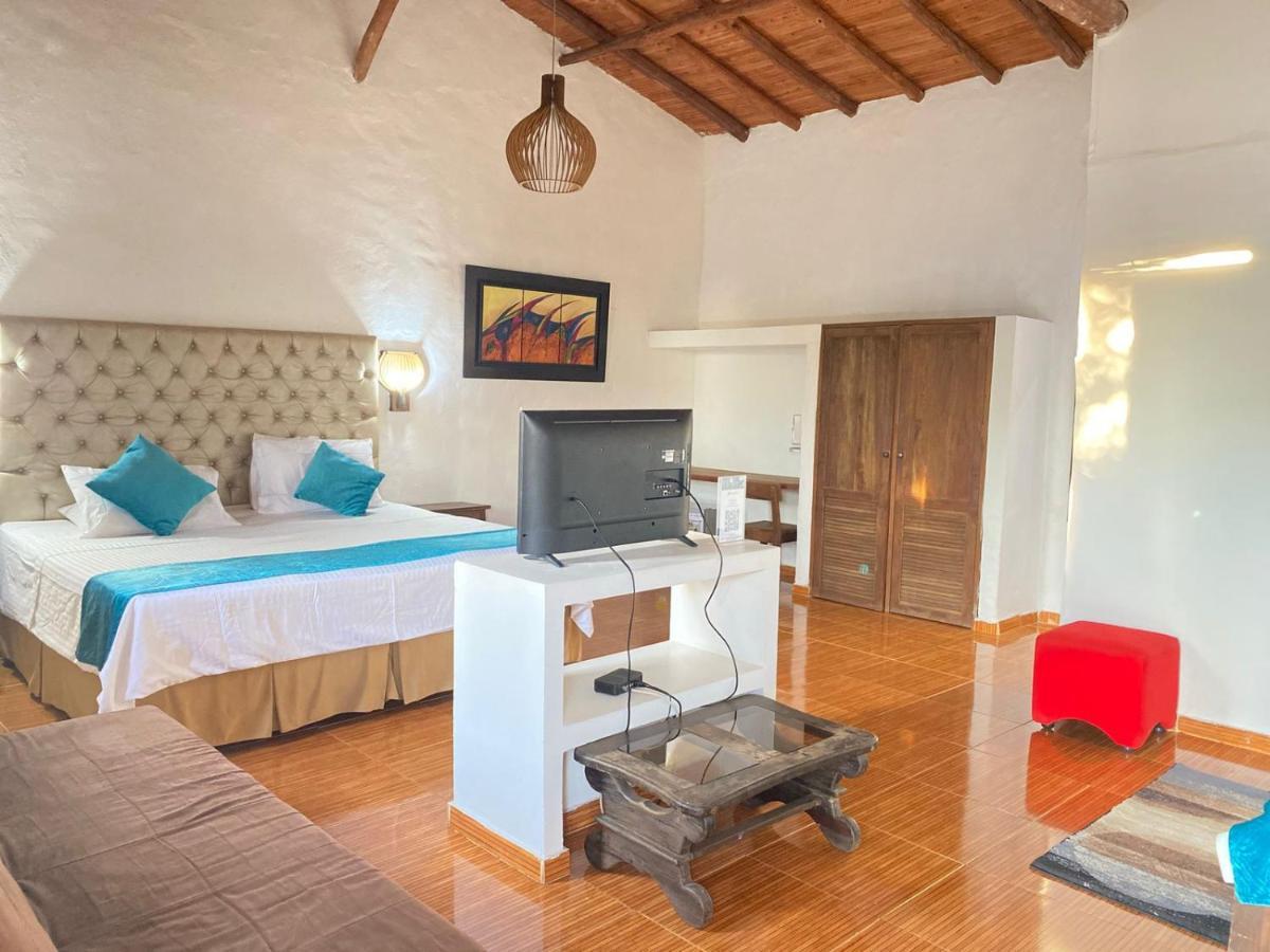 Hotel Santos De Piedra - Maranatha Barichara Zewnętrze zdjęcie