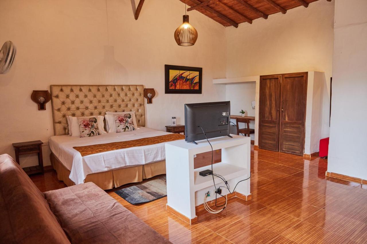 Hotel Santos De Piedra - Maranatha Barichara Zewnętrze zdjęcie